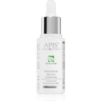 Apis Natural Cosmetics Acne-Stop Professional concentrat pentru tenul gras, predispus la acnee