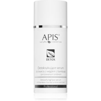 Apis Natural Cosmetics Detox Professional ser cu hidratare intensă pentru ten gras si problematic