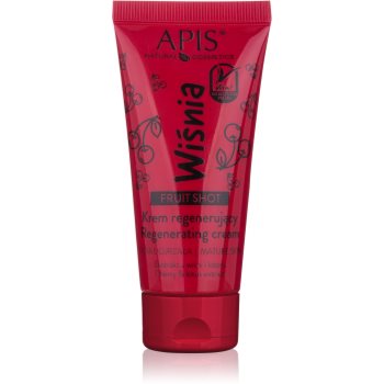 Apis natural cosmetics fruit shot sour cherry crema intensiv regeneratoare