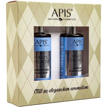 Apis Natural Cosmetics Who\'s The Boss set cadou pentru barbati