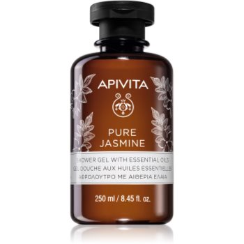 Apivita Pure Jasmine Shower Gel gel de dus hidratant cu uleiuri esentiale