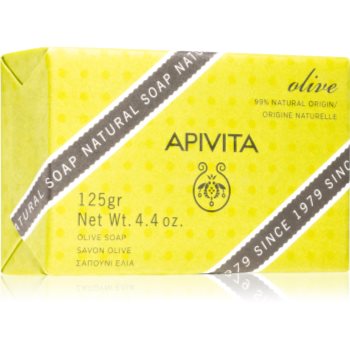Apivita natural soap olive săpun solid pentru curățare