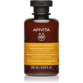 Apivita Keratin Repair Nourish Repair Shampoo sampon pentru curatare