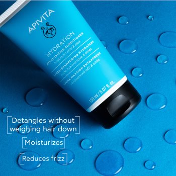 Apivita Hydration Moisturizing Conditioner balsam hidratant pentru toate tipurile de păr - 1 | YEO