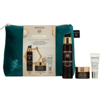 Apivita Queen Bee Longevity set cadou de Crăciun pentru un efect anti-rid complet