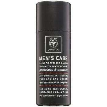 Apivita Men\'s Care Anti-Wrinkle Anti-Fatigue Face and Eye Cream crema anti-rid pentru față și ochi