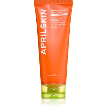 APRILSKIN Carrotene IPMP Body Lotion crema de corp cu efect de calmare pentru luminozitate si hidratare