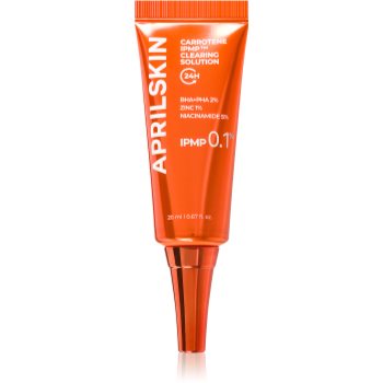 APRILSKIN Carrotene IPMP Clearing Solution Tratament pentru pete hiperpigmentare pentru ten acneic