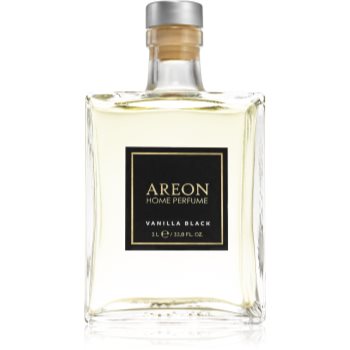 Areon Home Black Vanilla Black aroma difuzor cu rezervã