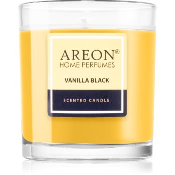 Areon Scented Candle Vanilla Black lumânare parfumată