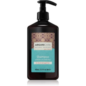 Arganicare argan oil & shea butter sampon pentru par uscat si deteriorat