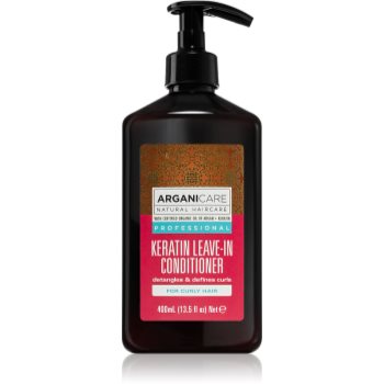 Arganicare Keratin balsam (nu necesita clatire) pentru păr creț arganicare