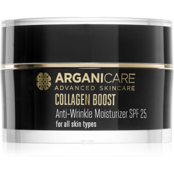 Arganicare Collagen Boost Anti-Wrinkle Moisturizer crema hidratanta anti-rid SPF 25