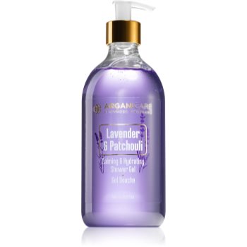 Arganicare lavender & patchouli gel de dus reconfortant