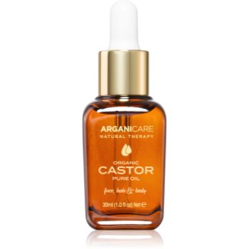 Arganicare Organic Castor ulei presat la rece pentru păr