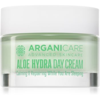 Arganicare Aloe Hydra Night Cream crema de noapte cu efect calmant efect regenerator