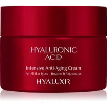  Creme pentru ten, Arganicare Hyaluxir Intensive Anti Aging Cream cremă anti-îmbătrânire cu acid hialuronic - Sellmag.ro
