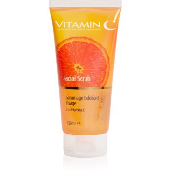  Peeling pentru curățare, Arganicare Vitamin C Facial Scrub exfoliant facial cu vitamina C - Sellmag.ro