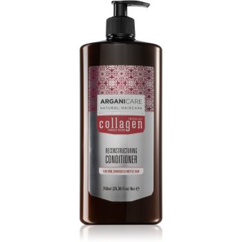 Arganicare Collagen balsam pentru întărirea structurii părului arganicare