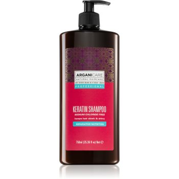 Arganicare Keratin sampon pentru regenerare arganicare