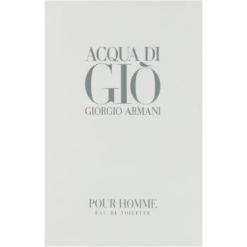Armani Acqua di Giò Pour Homme Eau de Toilette mostra pentru bărbați