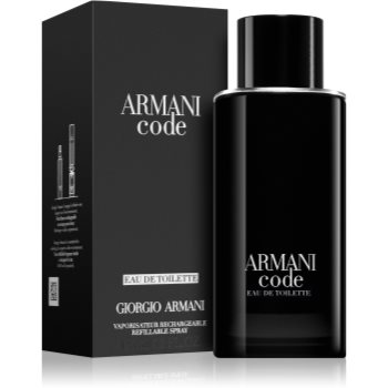 Armani Code Eau de Toilette reincarcabil pentru bărbați