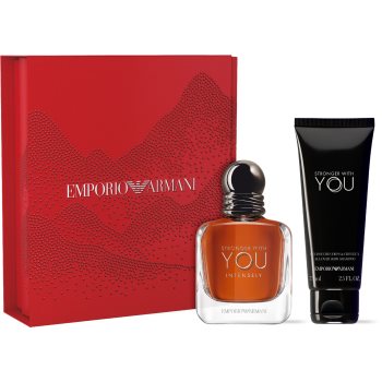 Armani Emporio Stronger With You Intensely set cadou pentru bărbați