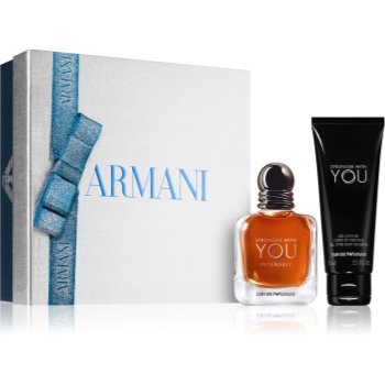 Armani Emporio Stronger With You Intensely подарунковий набір для чоловіків