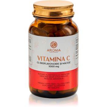Aronia Charlotteburg Vitamina C 1000 mg creșterea imunității