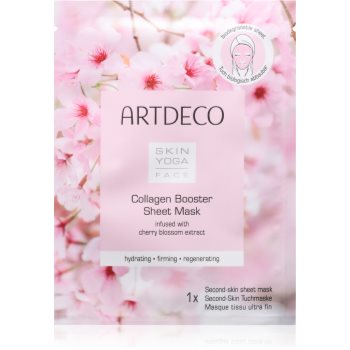 ARTDECO Skin Yoga Collagen mască textilă fortifiantă