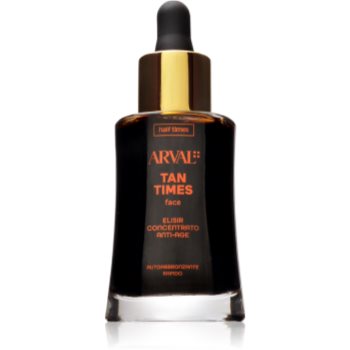 Arval Half Times Tan Times Face elixir autobronzant