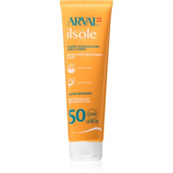 Arval IlSole Ultralight Face & Body Fluid fluid corp si fata