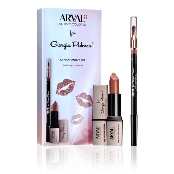 Arval THE LIP HARMONY KIT Caramel Dream make-up set pentru femei