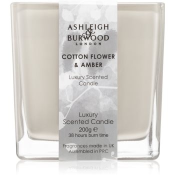 Ashleigh & Burwood London Life in Bloom Cotton Flower & Amber lumânare parfumată Ashleigh & Burwood London