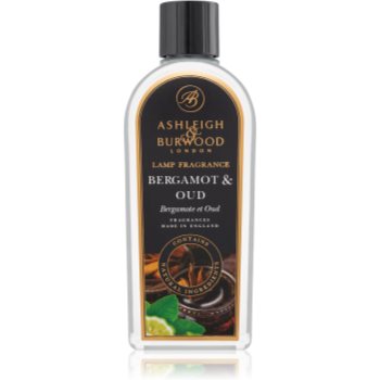 Ashleigh & Burwood London Lamp Fragrance Bergamot & Oud rezervă lichidă pentru lampa catalitică