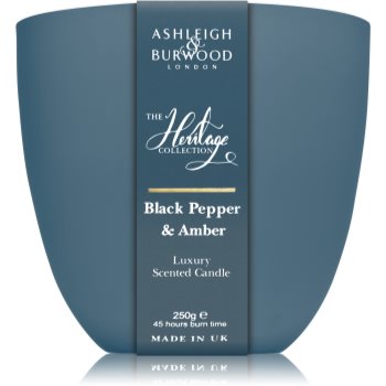 Ashleigh & Burwood London The Heritage Collection Black Pepper & Amber lumânare parfumată Ashleigh & Burwood London