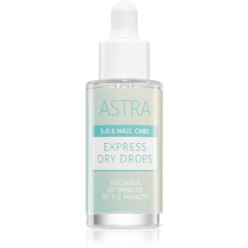 Astra Make-up S.O.S Nail Care Express Dry Drops picaturi pentru accelerarea uscarii vopselei