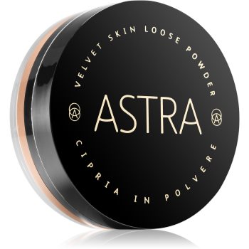 Astra Make-up Velvet Skin stralucire, pulbere vrac pentru o nota de catifea pentru piele Astra Make-up