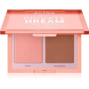 Astra Make-up Private Dream Palette Blush and Bronzer autobronzant și blusher