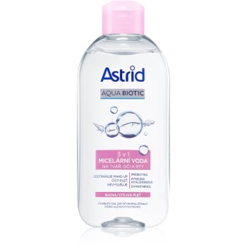 Astrid Aqua Biotic apă micelară 3 în 1 pentru piele uscata si sensibila Astrid Cosmetice și accesorii