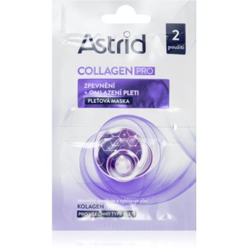 Astrid Collagen PRO masca faciala pentru fermitate cu efect de intinerire Astrid imagine noua