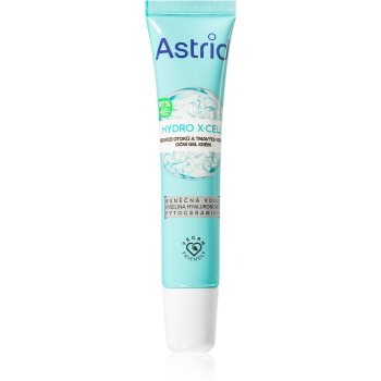 Astrid Hydro X-Cell gel-crema pentru ochi împotriva ridurilor și a cearcănelor întunecate