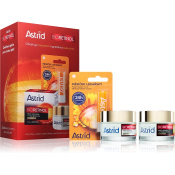 Astrid Bioretinol set cadou pentru o piele perfecta Balsam pentru buze, Astrid Bioretinol set cadou pentru o piele perfecta - Sellmag.ro