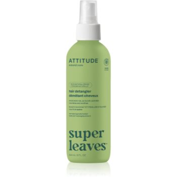 Attitude Super Leaves Avocado Oil & Olive Leaves spray pentru par usor de pieptanat pentru par normal spre uscat