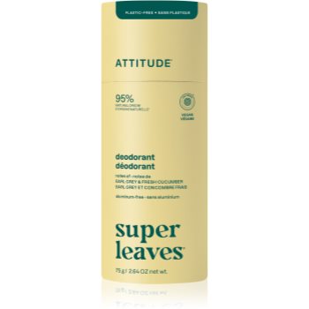 Attitude Super Leaves Natural Deodorant deodorant solid natural fără aluminiu