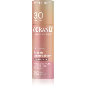 Attitude Oceanly Plastic Free Beauty balsam de buze tonifiant SPF 30