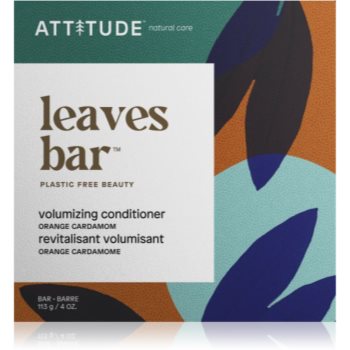 Attitude Leaves Bar Orange Cardamon balsam solid pentru volum