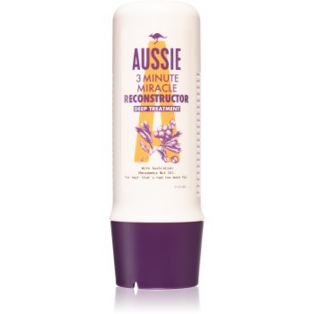 Aussie 3 Minute Miracle Reconstructor Balsam intens , 3 minute pentru par deteriorat