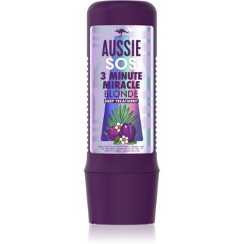 Aussie SOS 3 Minute Miracle balsam hidratant pentru par blond image