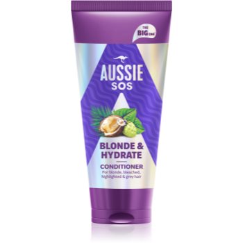 Aussie SOS Blonde & Hydrate balsam hidratant pentru par blond